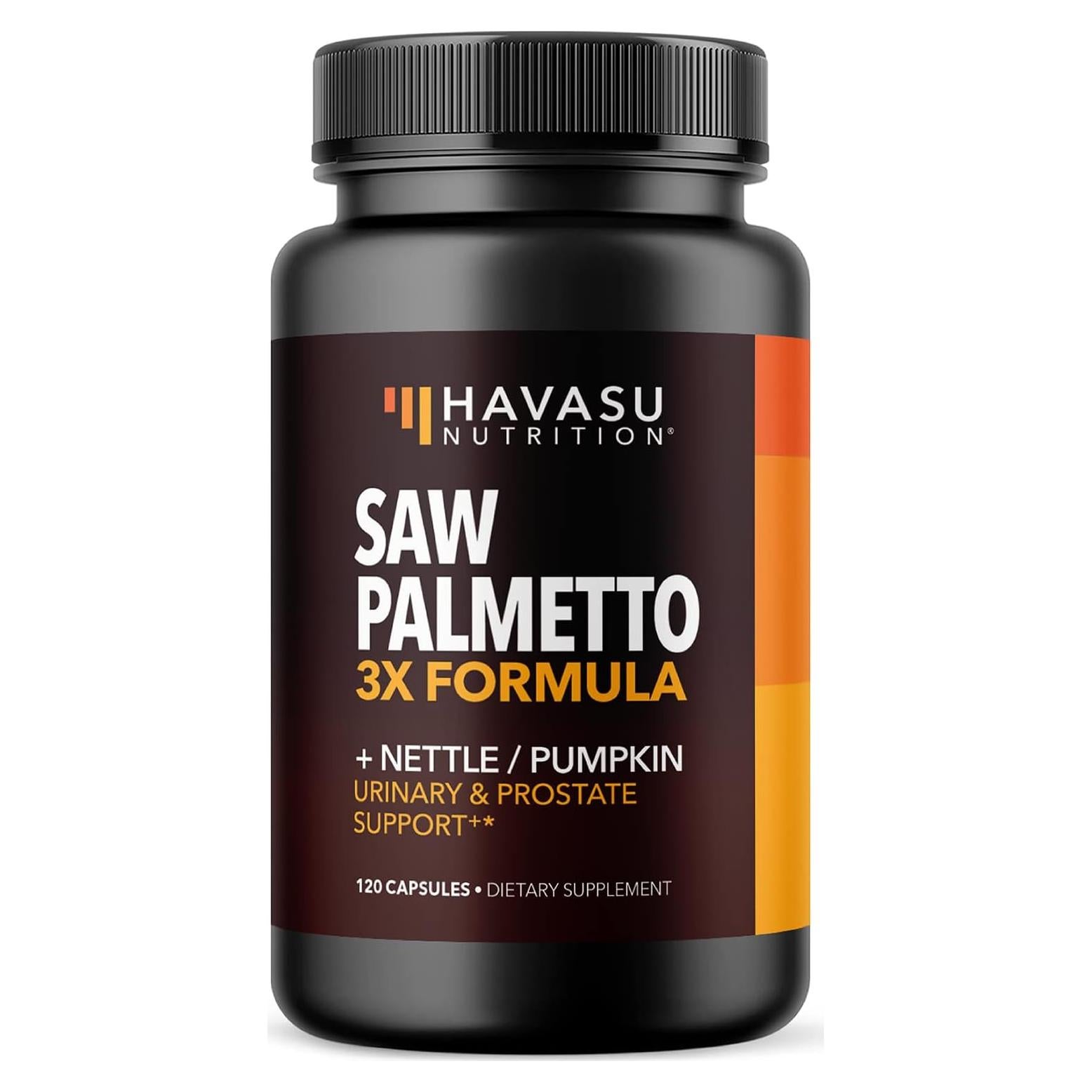 Suplemento Vegano Saw Palmetto Havasu 120 Cápsulas 3X