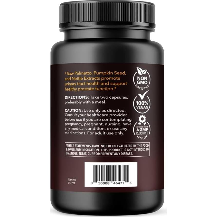 Suplemento Vegano Saw Palmetto Havasu 120 Cápsulas 3X