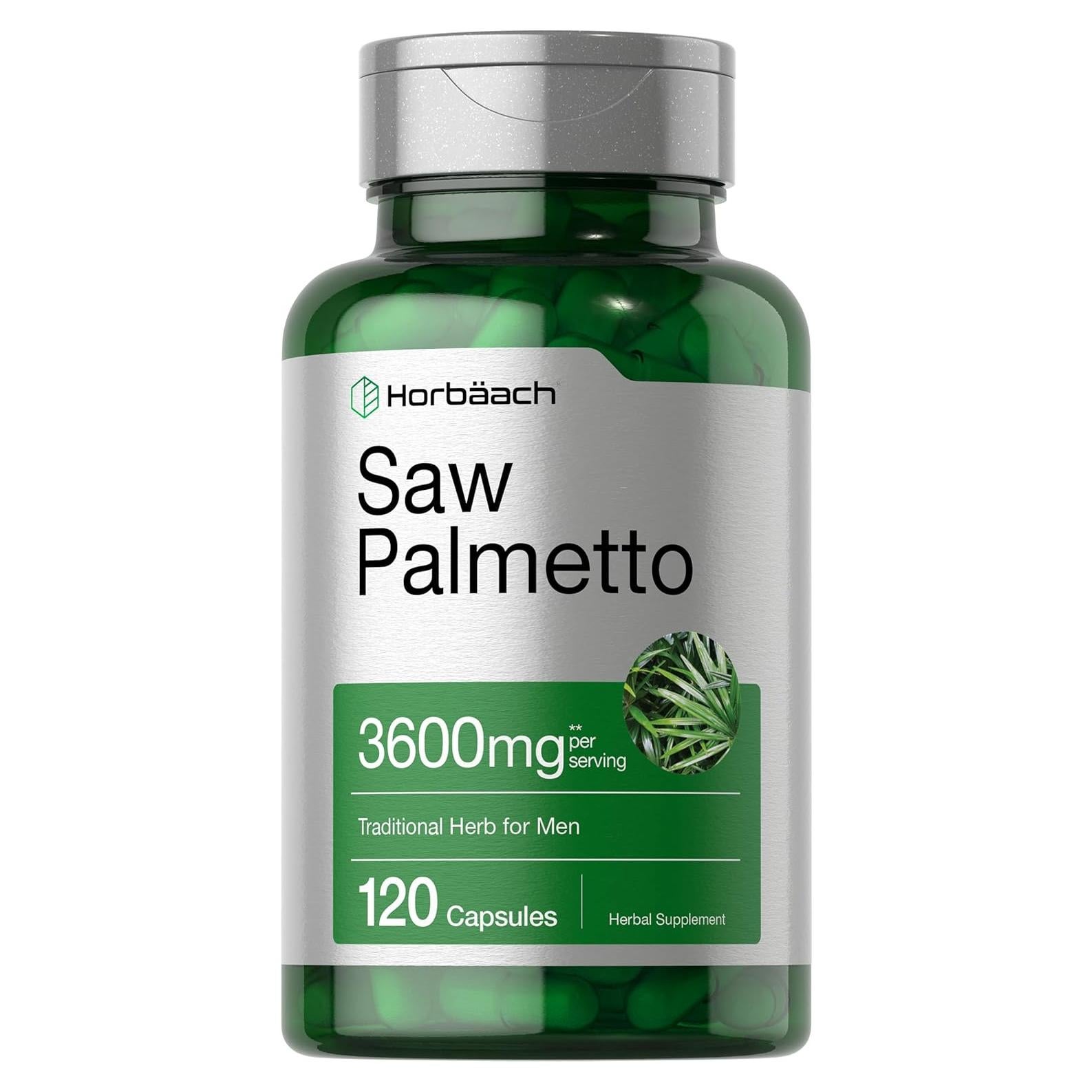 Extracto de Saw Palmetto Horbaach 120 Cápsulas 3600mg