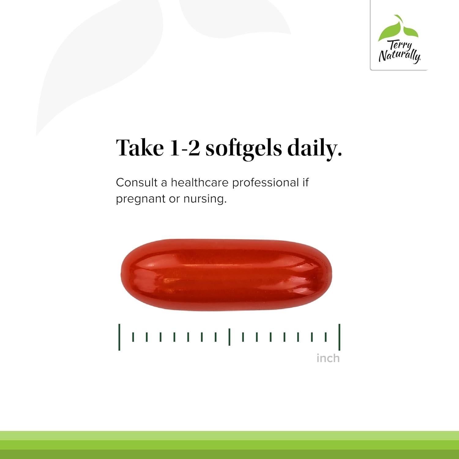 Suplemento de Cúrcuma Terry Naturally CuraMed 60 Gelatinas