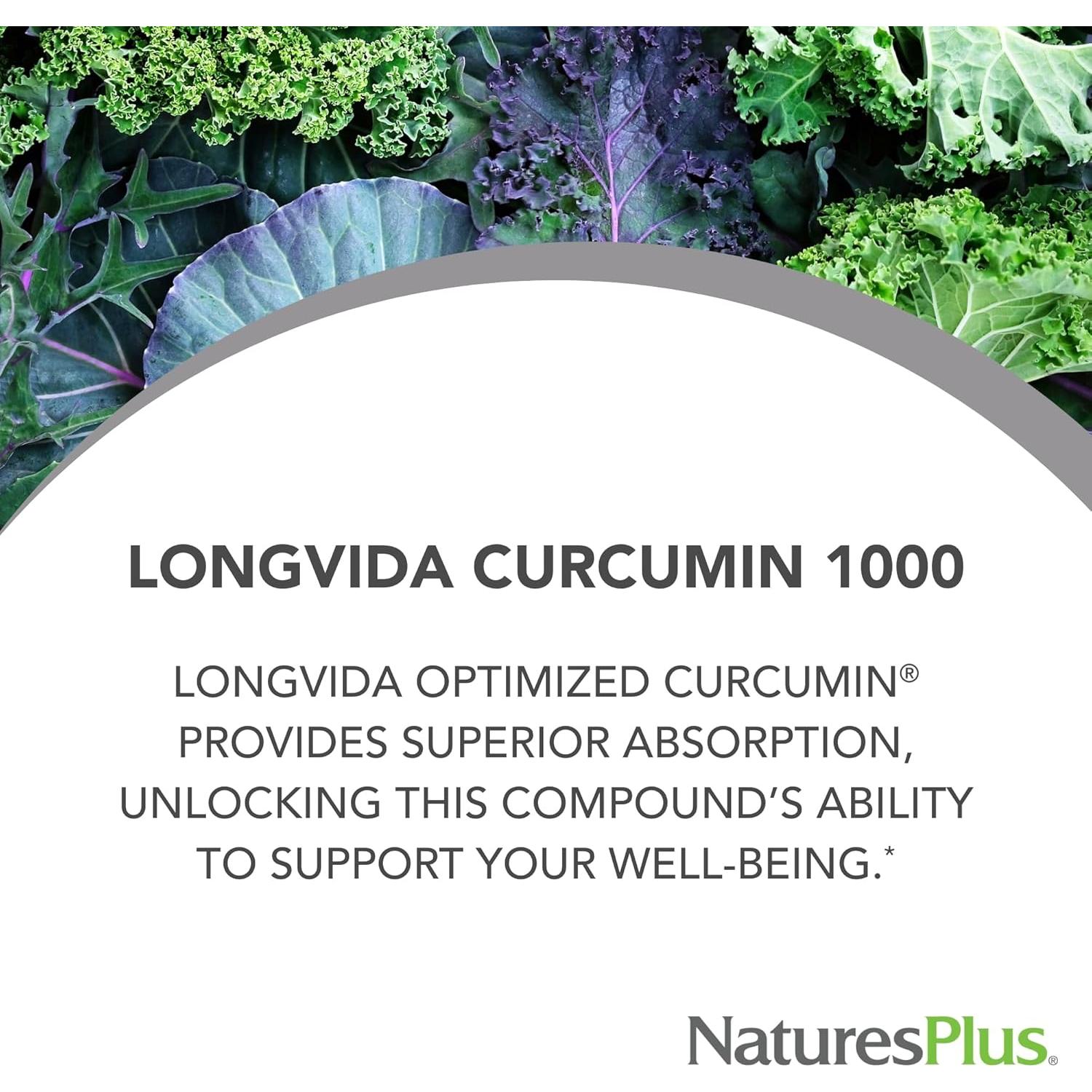 Natures Plus PRO Curcumina 1000 mg - 30 Tabletas Veganas