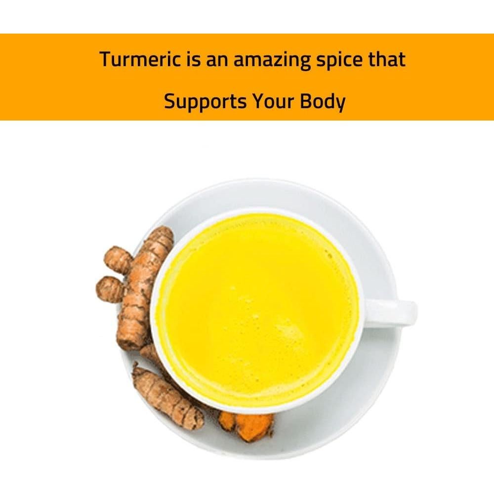 Cúrcuma Curcumina Hebhac Herbs 227g con Pimienta Negra