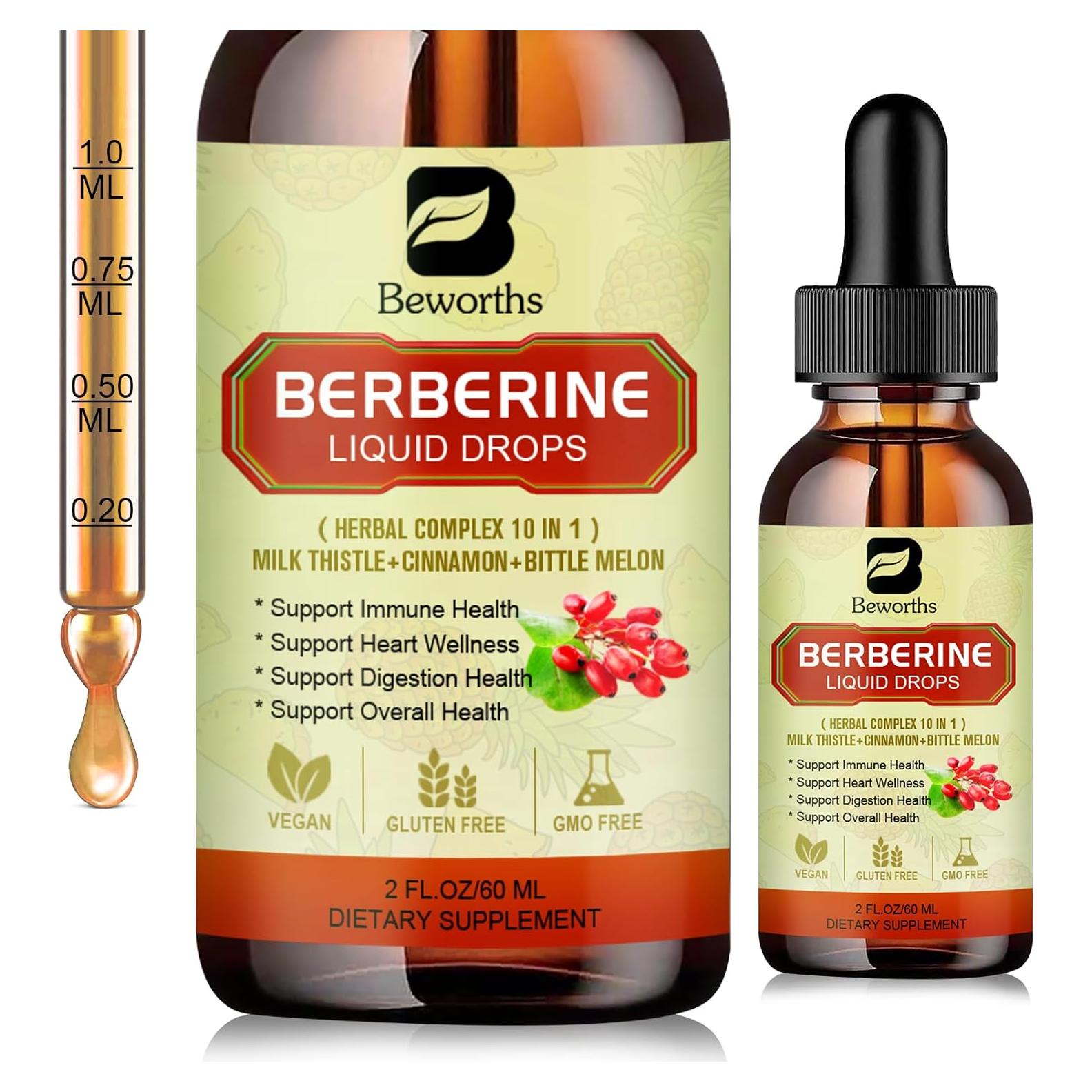 Suplemento de Berberina Líquido B BEWORTHS 59.15 ml - Canela de Ceilán