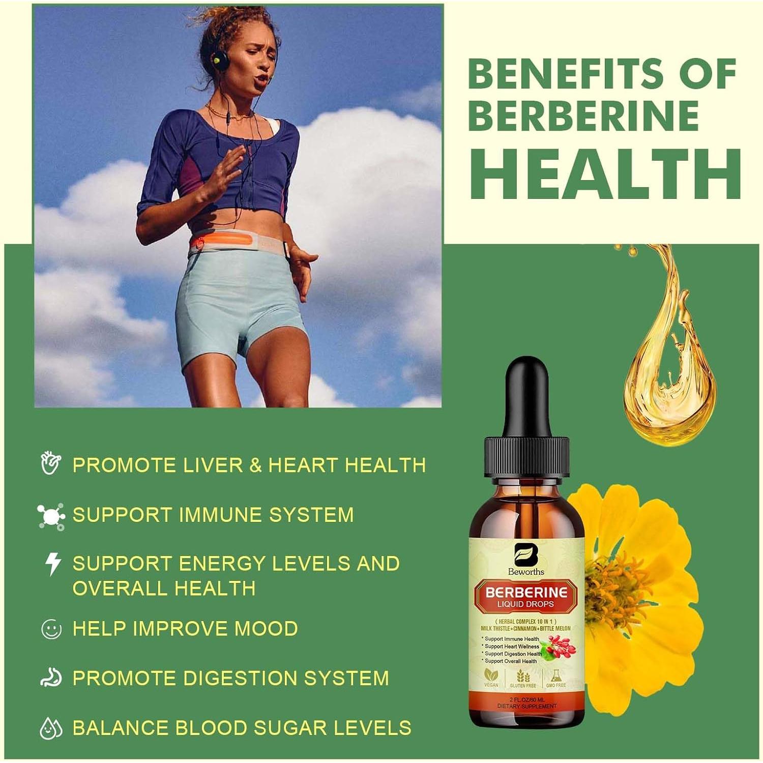 Suplemento de Berberina Líquido B BEWORTHS 59.15 ml - Canela de Ceilán
