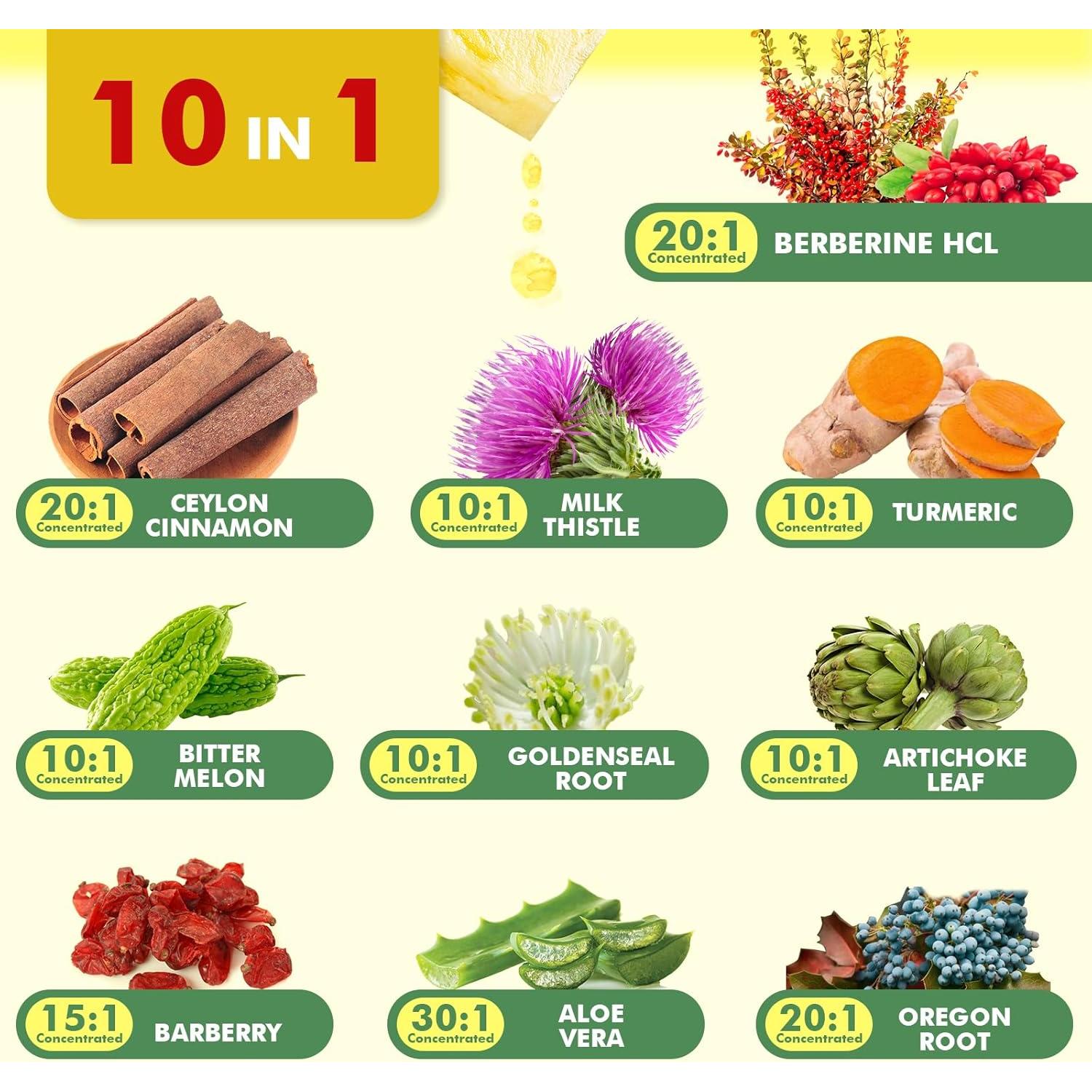 Suplemento de Berberina Líquido B BEWORTHS 59.15 ml - Canela de Ceilán
