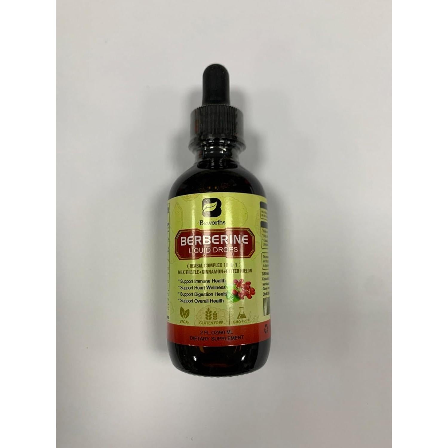 Suplemento de Berberina Líquido B BEWORTHS 59.15 ml - Canela de Ceilán