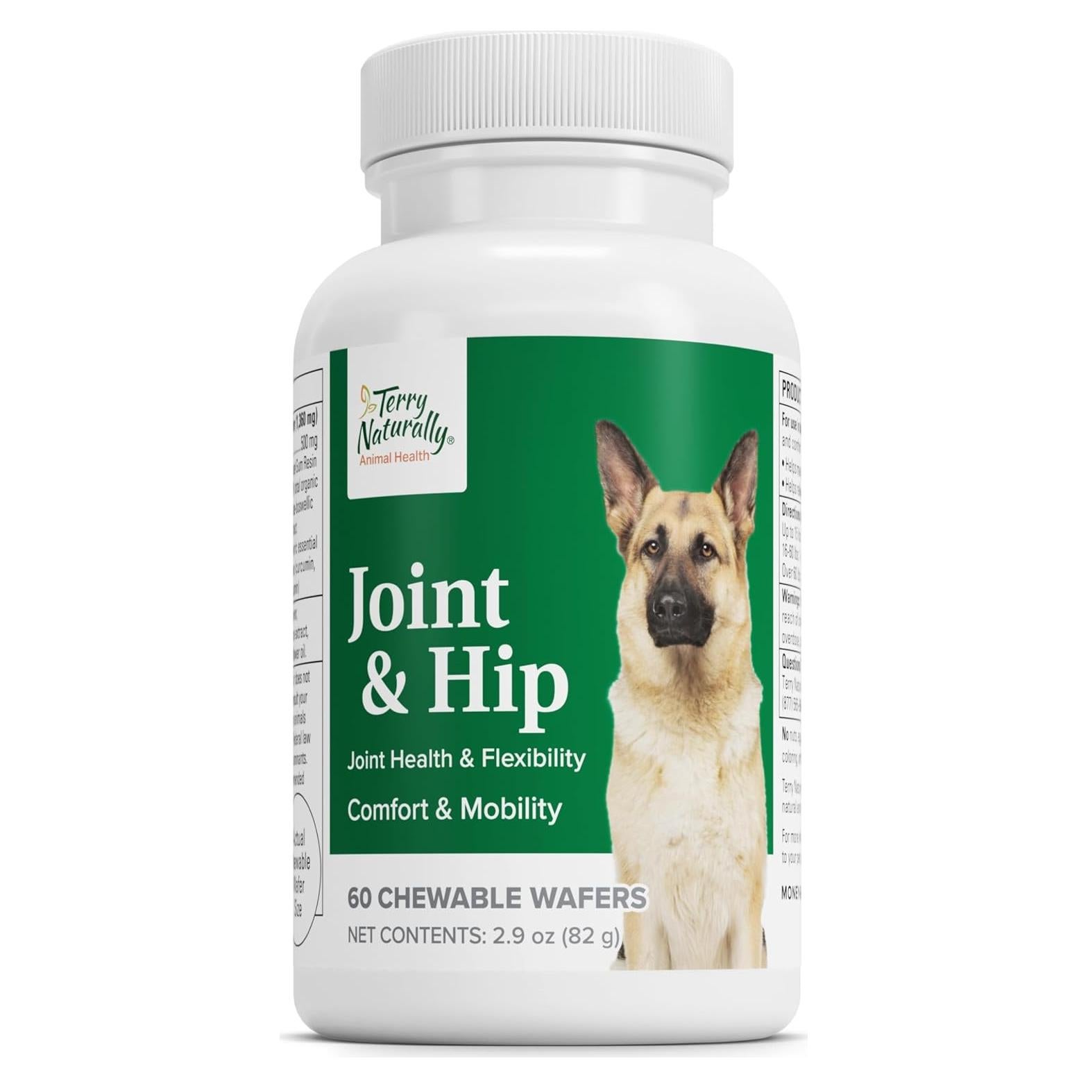 Suplemento Articulaciones y Cadera Terry Naturally - 60 Galletas Masticables