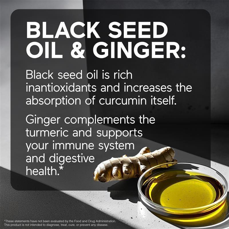 Suplemento de Curcumina Smarter Nutrition 400 mg Vegano 180 Ct