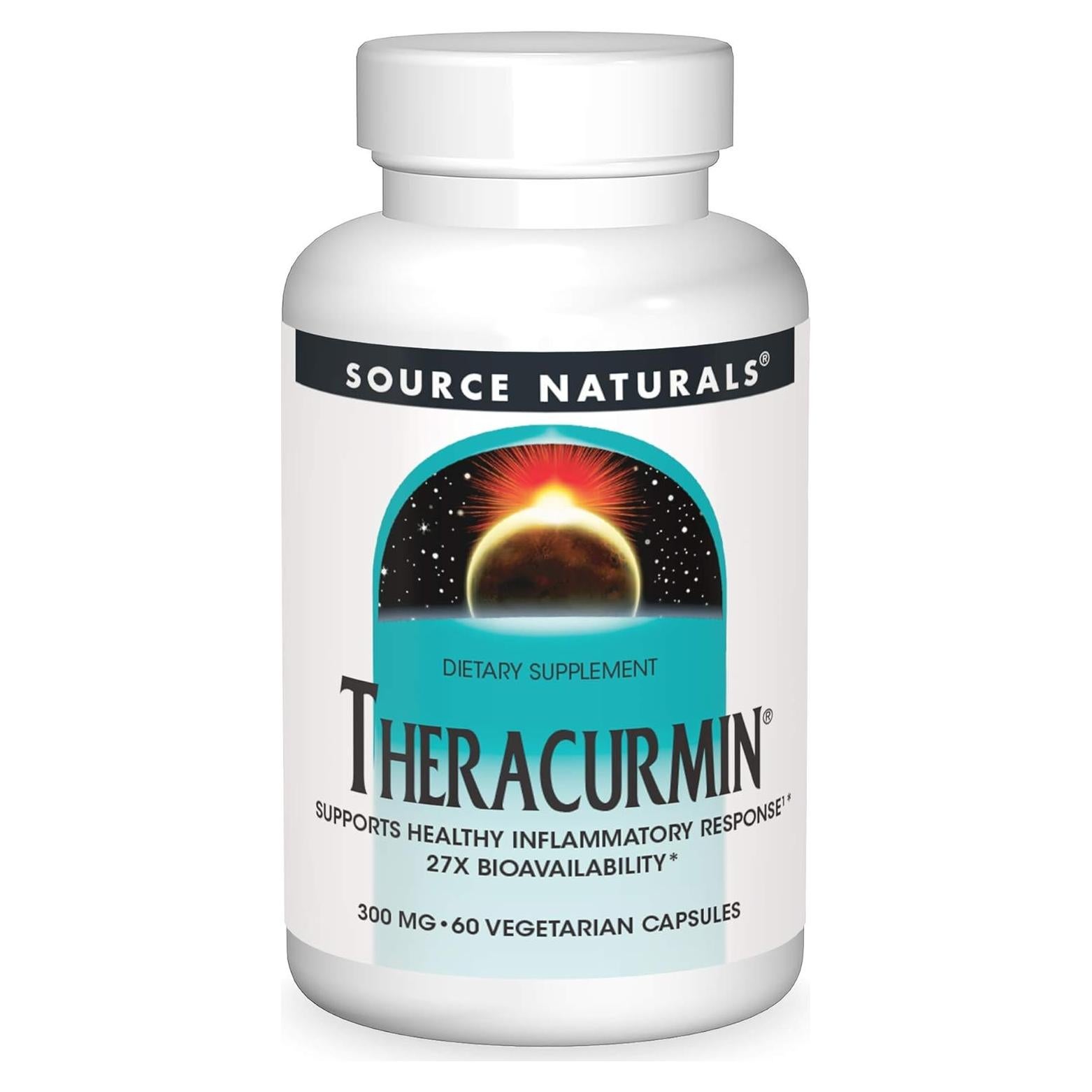 Source Naturals Theracurmin 300 mg - 60 Cápsulas Vegetarianas