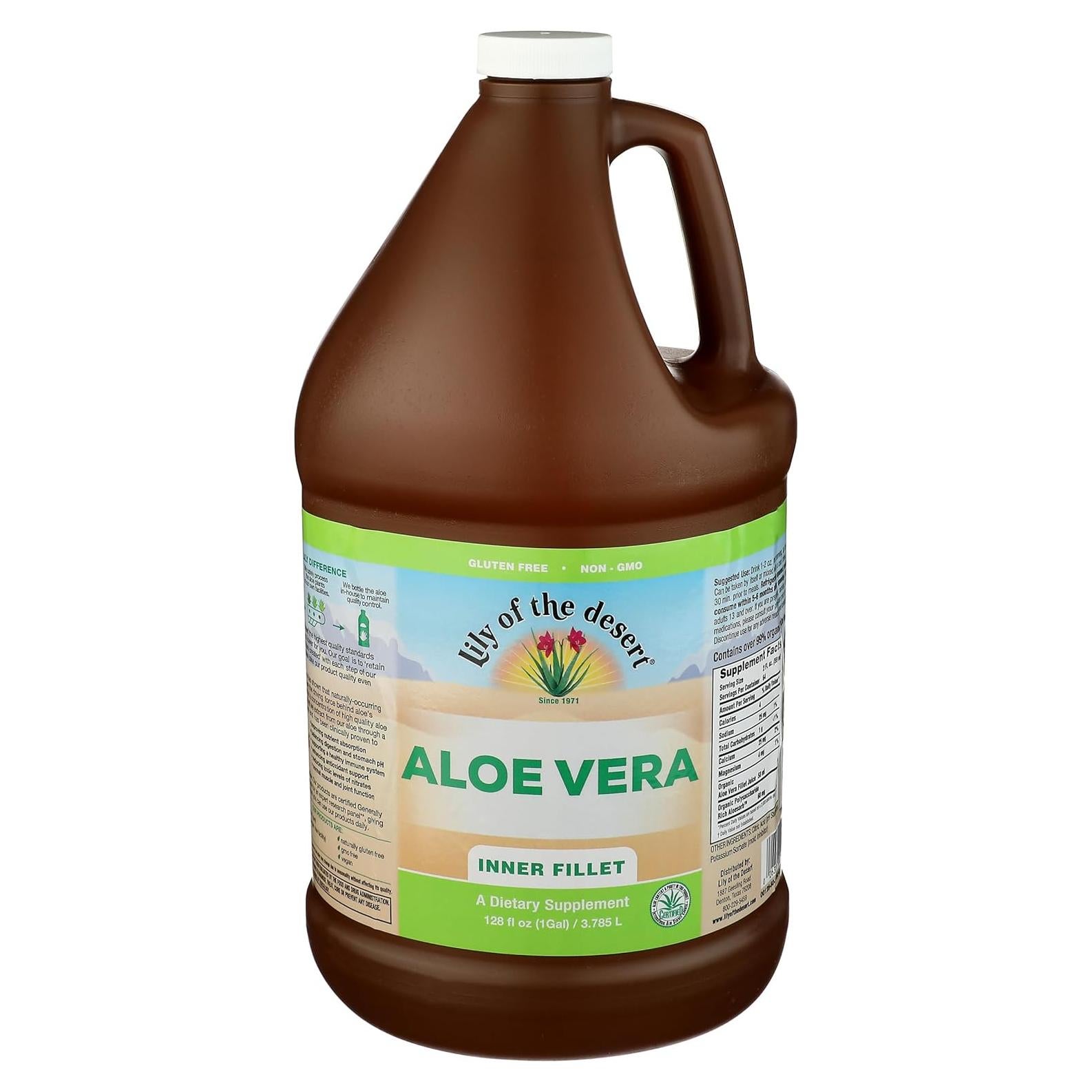 Jugo de Aloe Vera Orgánico Lirio del Desierto 3.63 kg