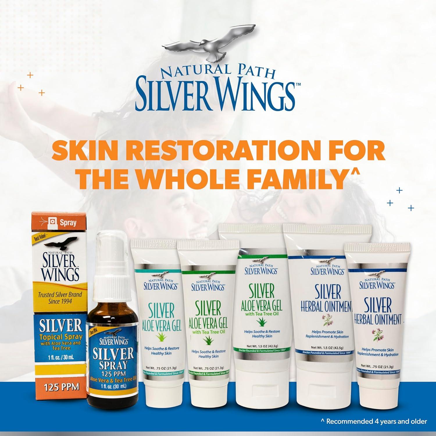 Spray Tópico de Plata 125ppm Natural Path con Aloe y Árbol de Té - 30ml