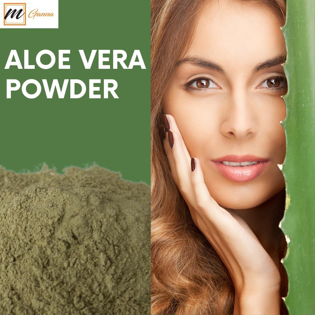 Polvo de Hoja de Aloe Vera 100% Natural mGanna 227g