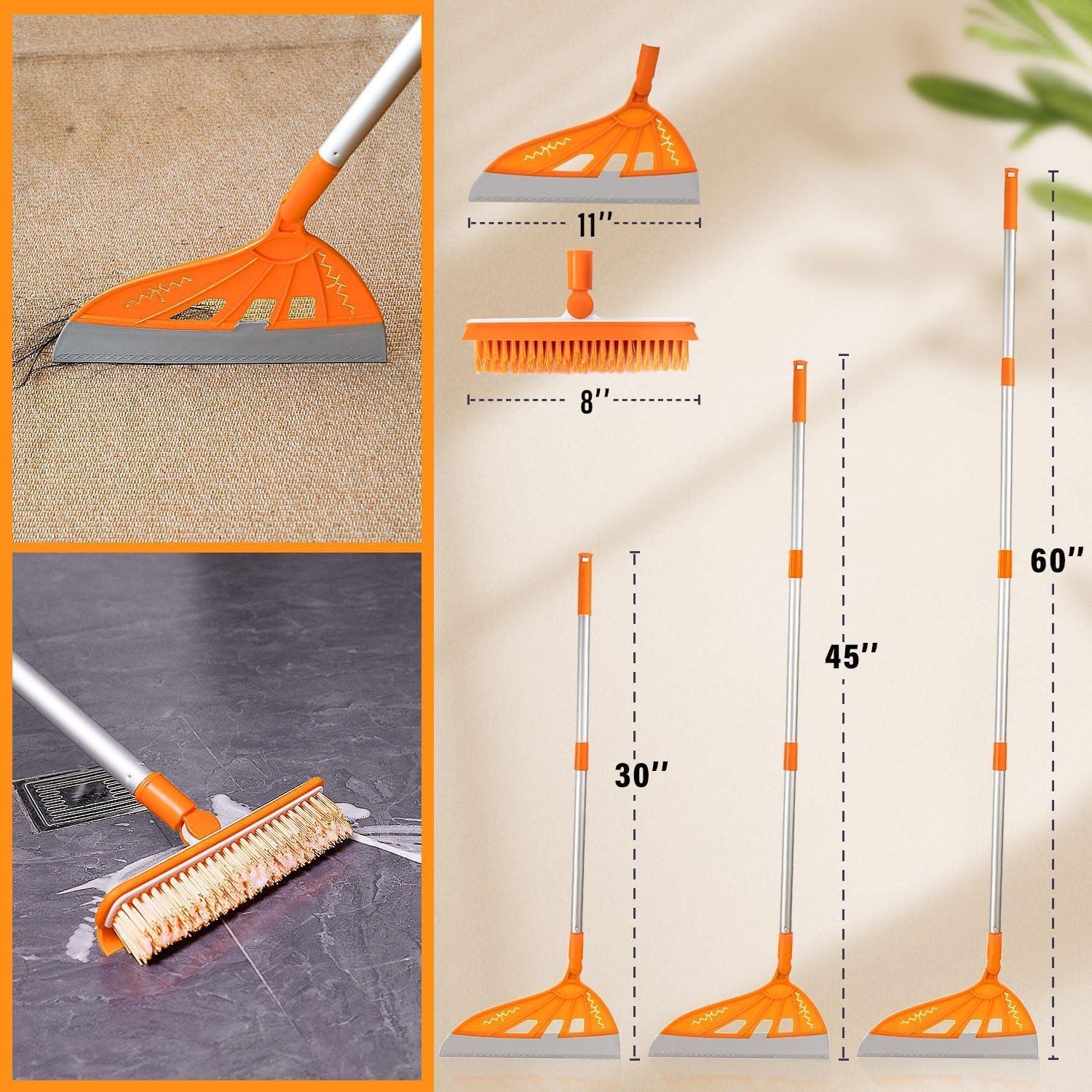 Escoba Mágica BURFERLY SHB Naranja Silicona Extensible