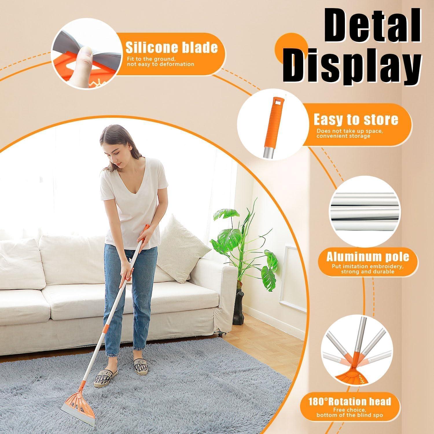 Escoba Mágica BURFERLY SHB Naranja Silicona Extensible