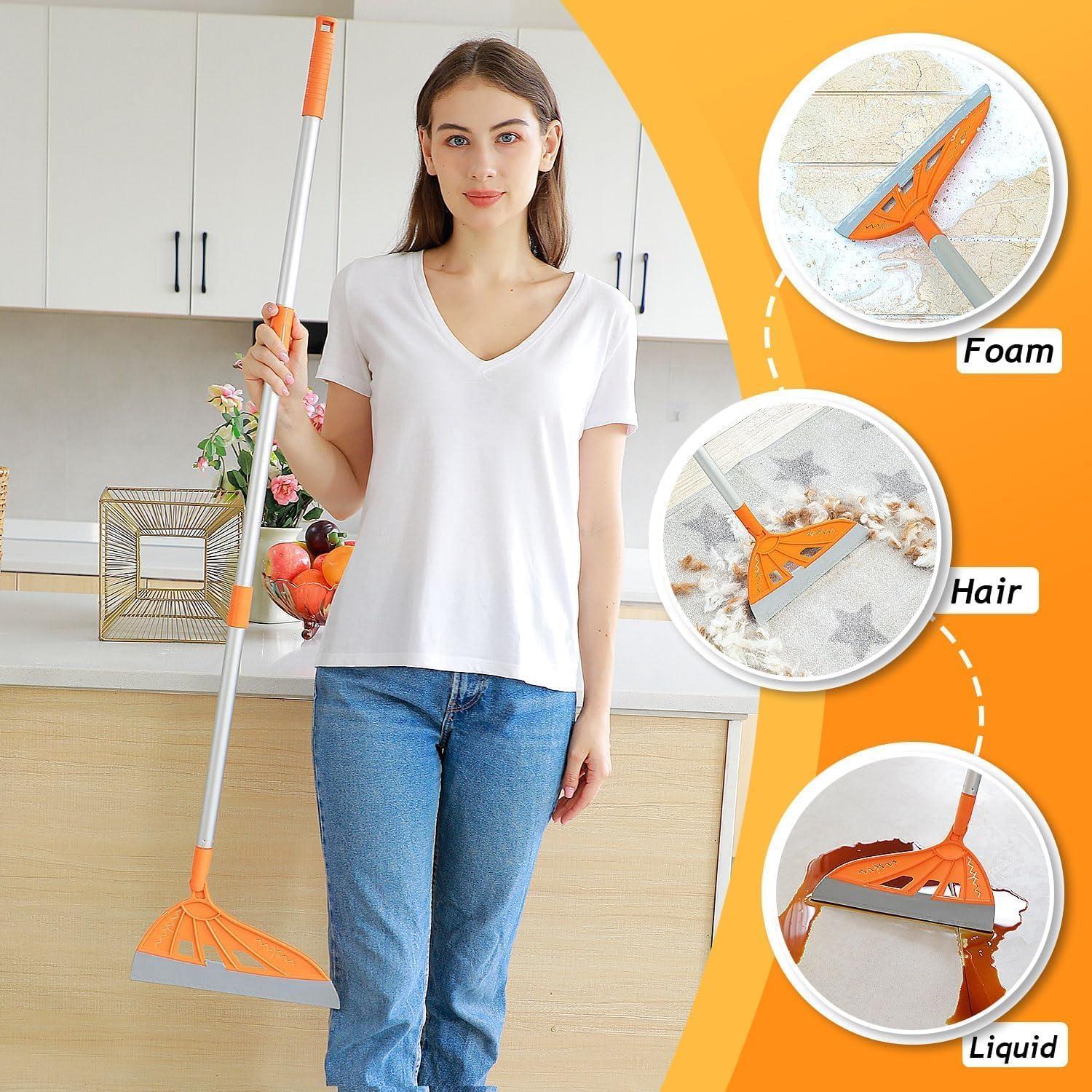 Escoba Mágica BURFERLY SHB Naranja Silicona Extensible