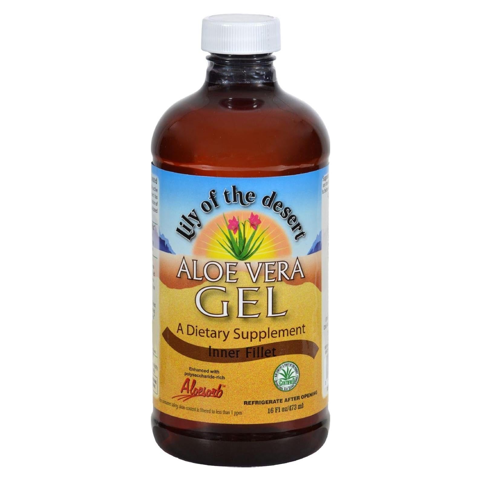 Gel de Aloe Vera Orgánico Lirio del Desierto 473 ml