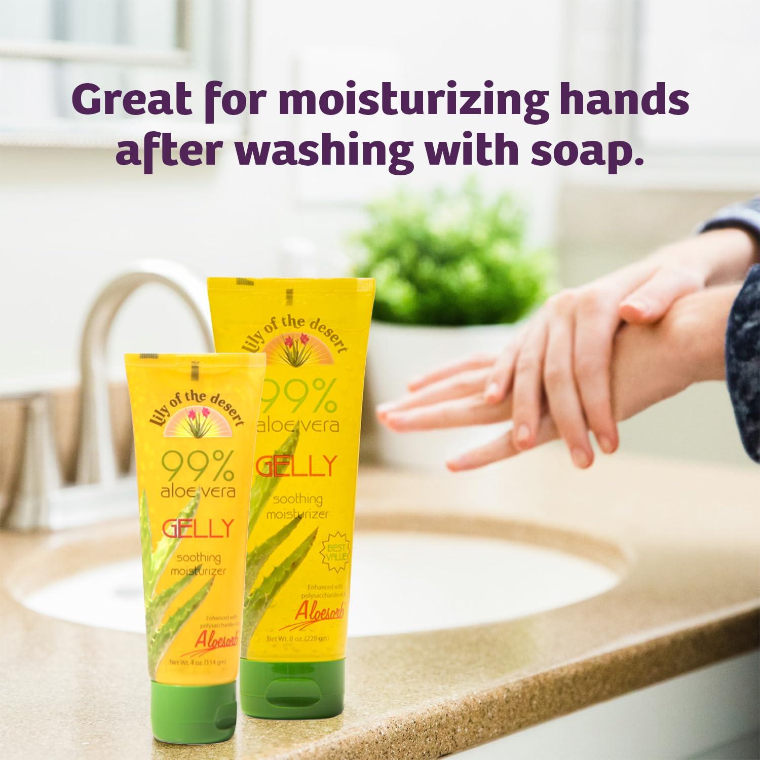 Gel Hidratante Lirio Del Desierto 118 ml Aloe Vera Orgánico