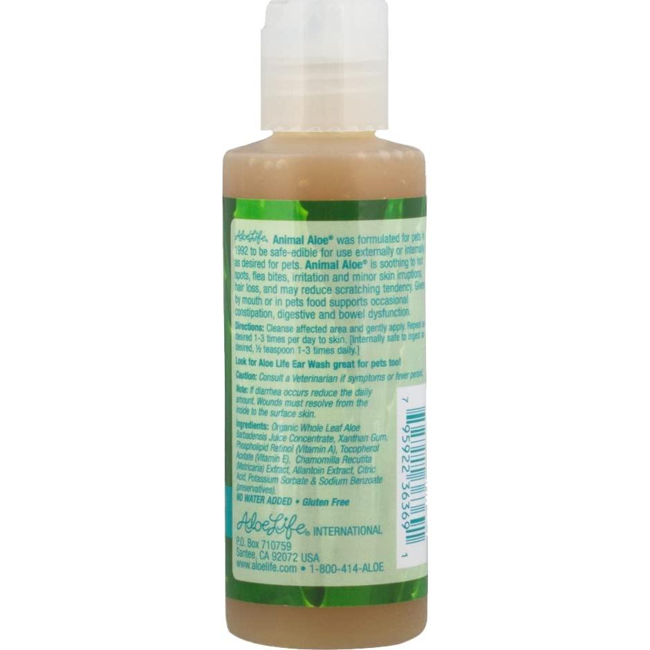 Gel Digestivo y Tratamiento de Piel Aloe Life para Mascotas 113g