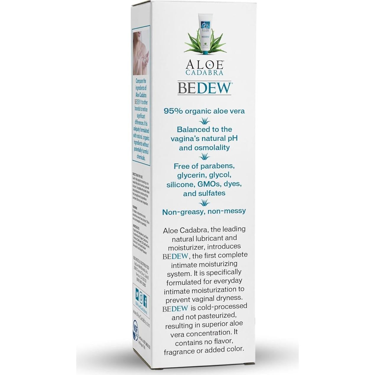 Hidratante Vaginal Orgánico Bedew Aloe Cadabra 82g