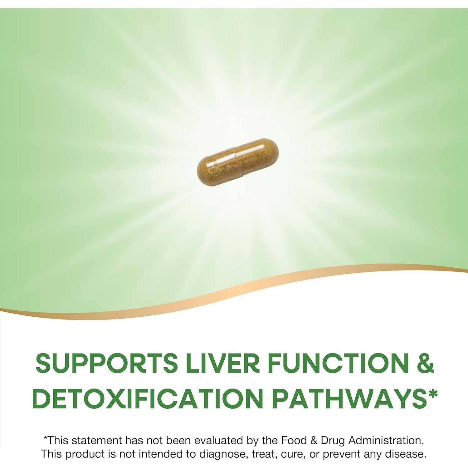 Cardo Mariano Nature's Way 175 mg 60 Cápsulas Veganas