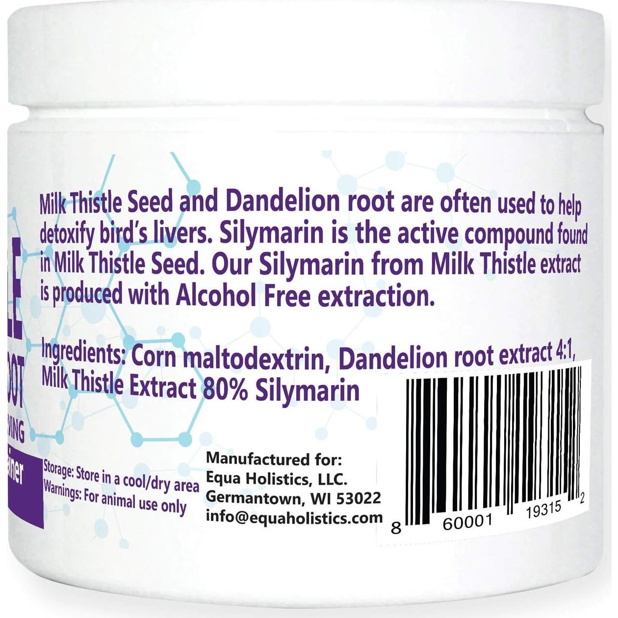 Suplemento Dietético Natural para Aves Equa Holistics 120 Porciones