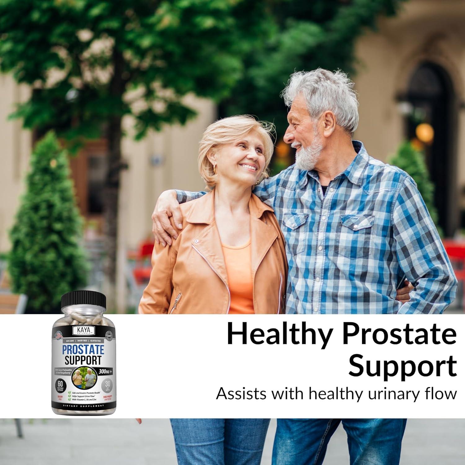 Suplemento Prostático Kaya Naturals - Saw Palmetto 60 Cápsulas