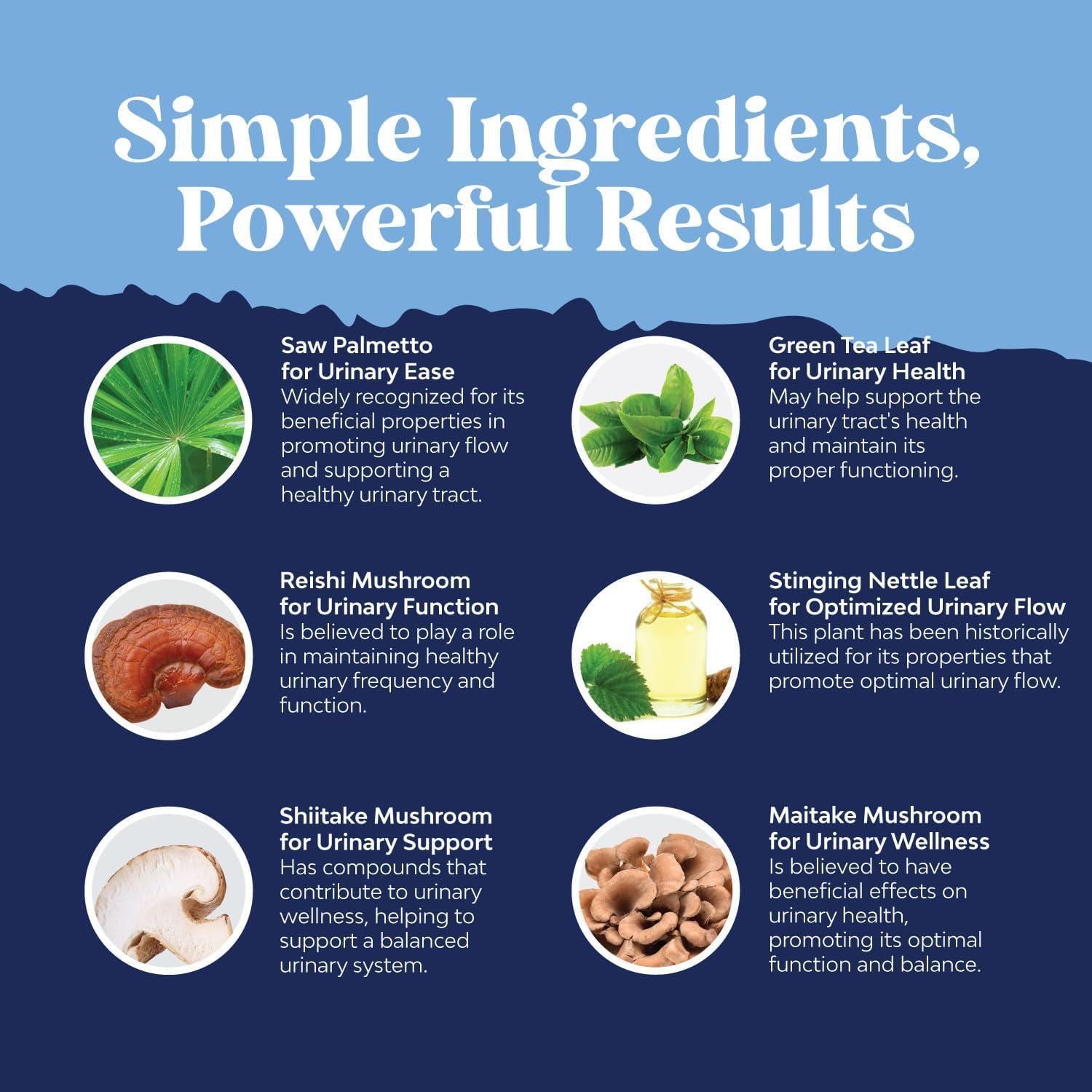 Suplemento Prostático Natures Craft - Saw Palmetto y Pygeum 60 Cápsulas