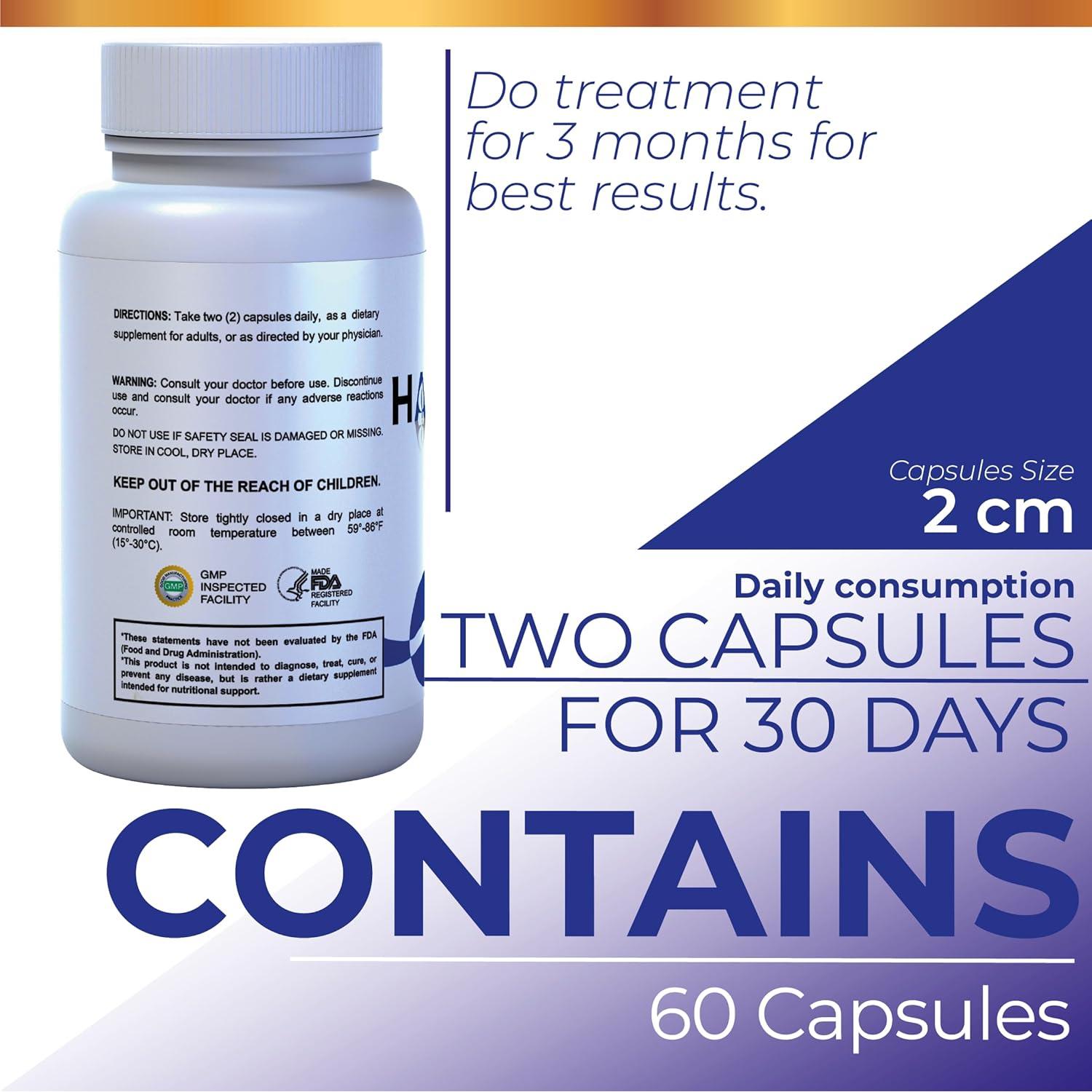 Suplemento Dietético HALLUSA NATURAL Hallprost Ultra 120 Cápsulas - Salud Próstata y Energía