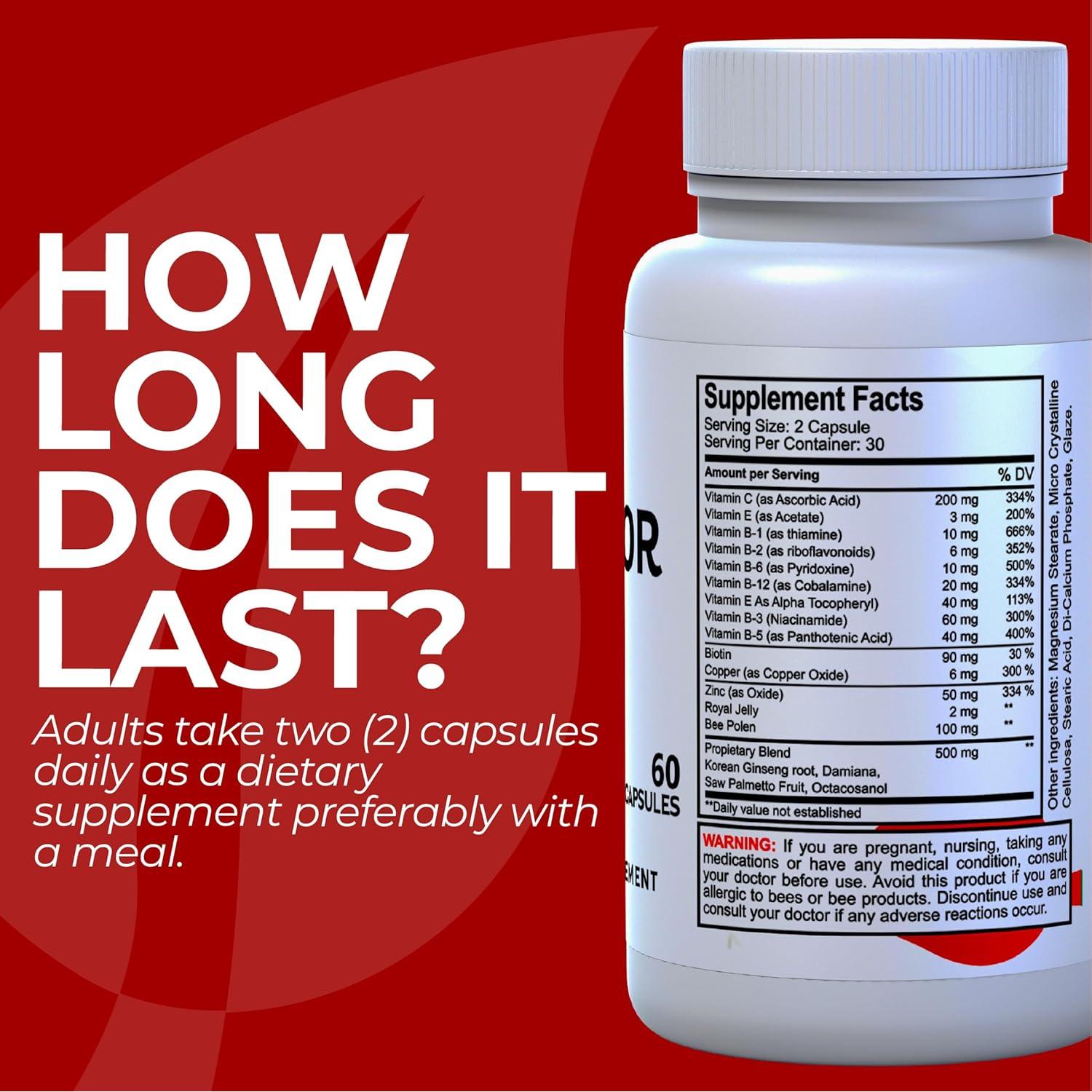 Suplemento Dietético HALLUSA NATURAL Hallprost Ultra 120 Cápsulas - Salud Próstata y Energía