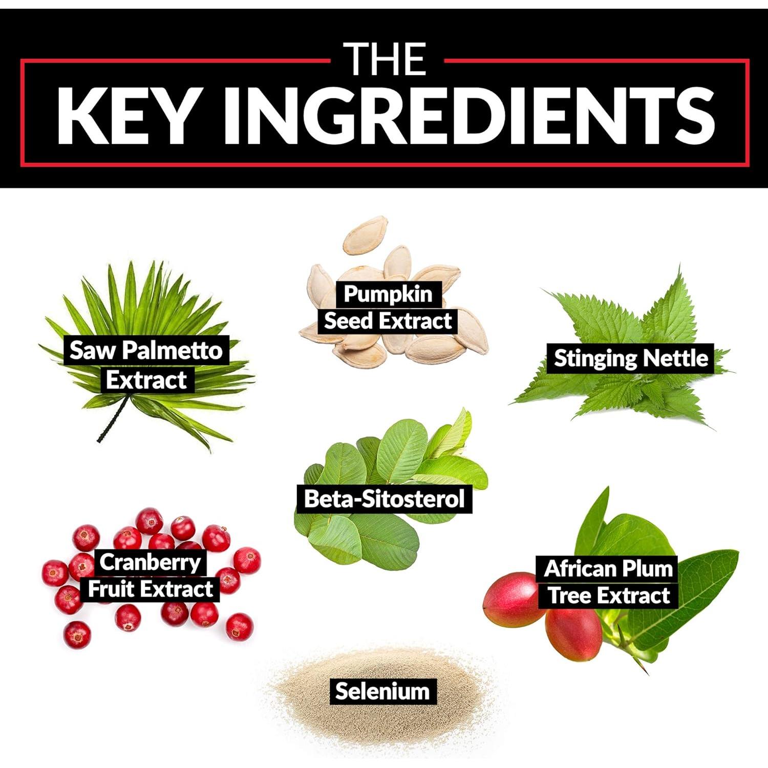 Suplemento Force Factor Próstata 60 Cápsulas - Alivio Urinario