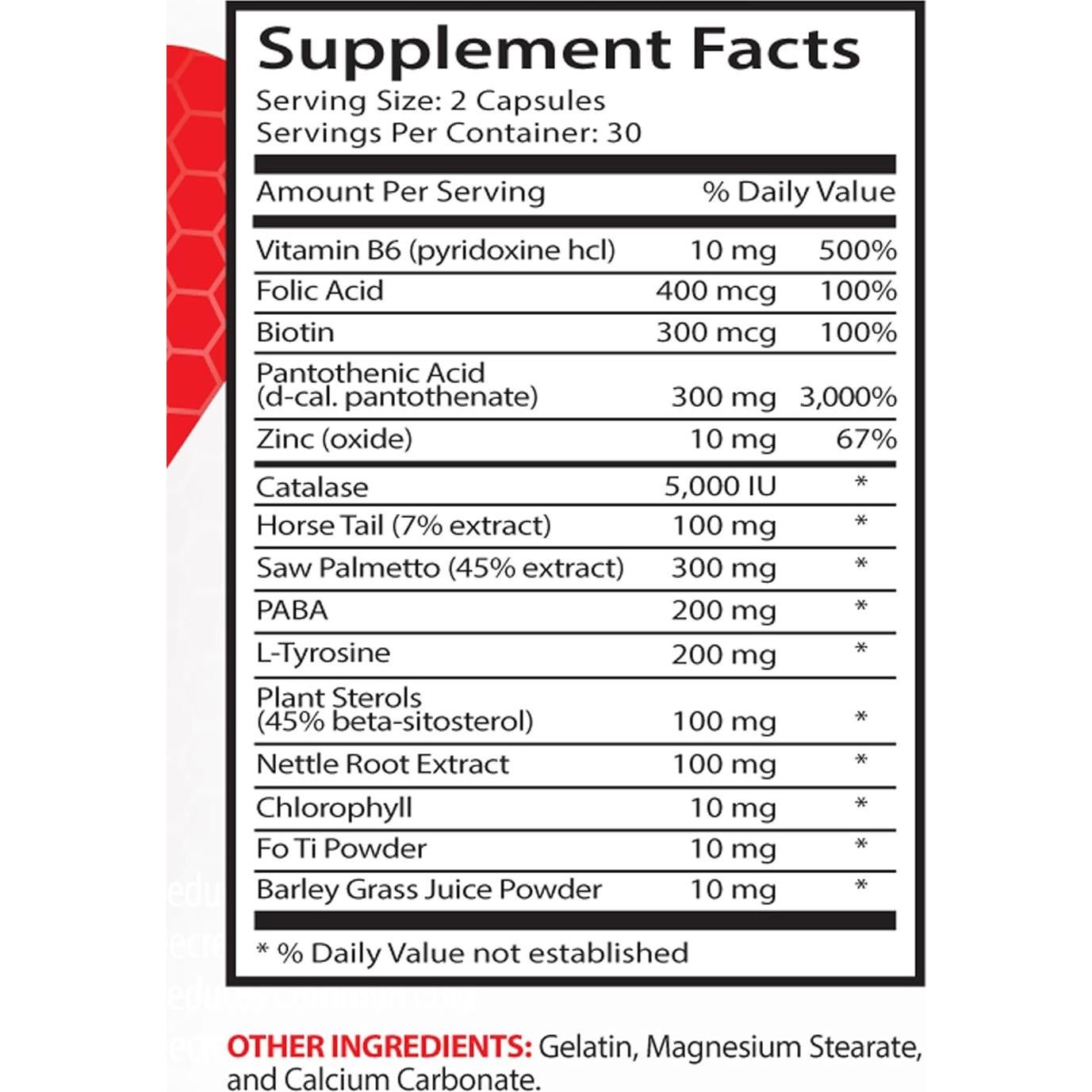 Suplemento Anti Canas Palma Enana y Ortiga - 2 Botellas 120 Caps