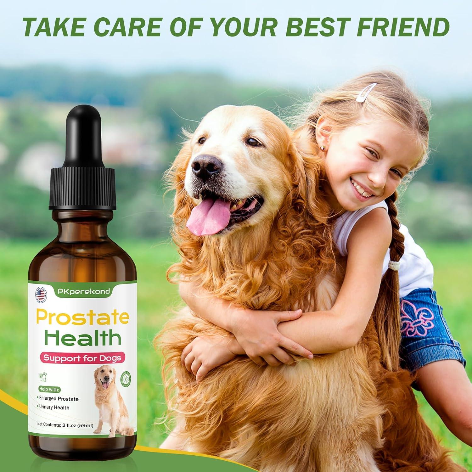 Suplemento Herbal Natural para Salud Prostática de Perros 59ml