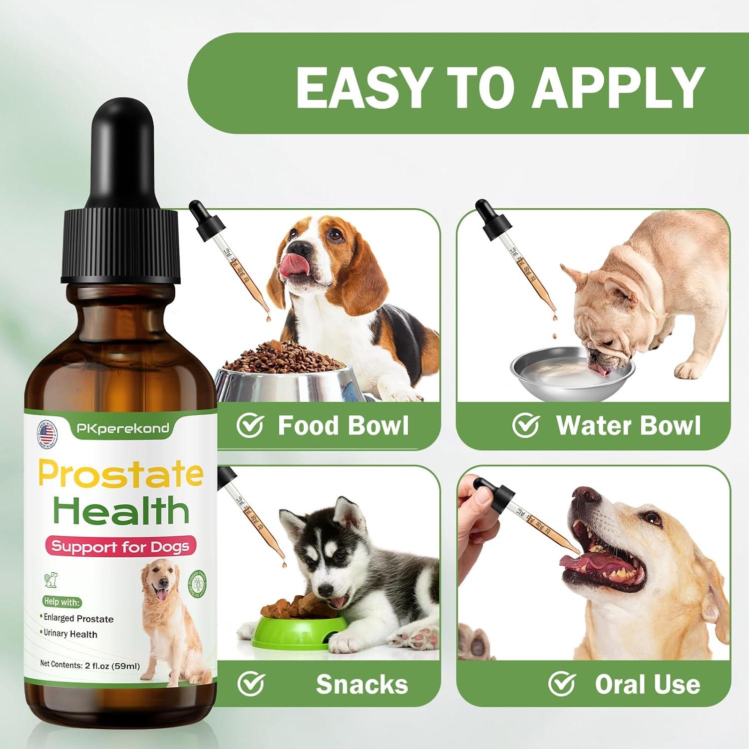 Suplemento Herbal Natural para Salud Prostática de Perros 59ml