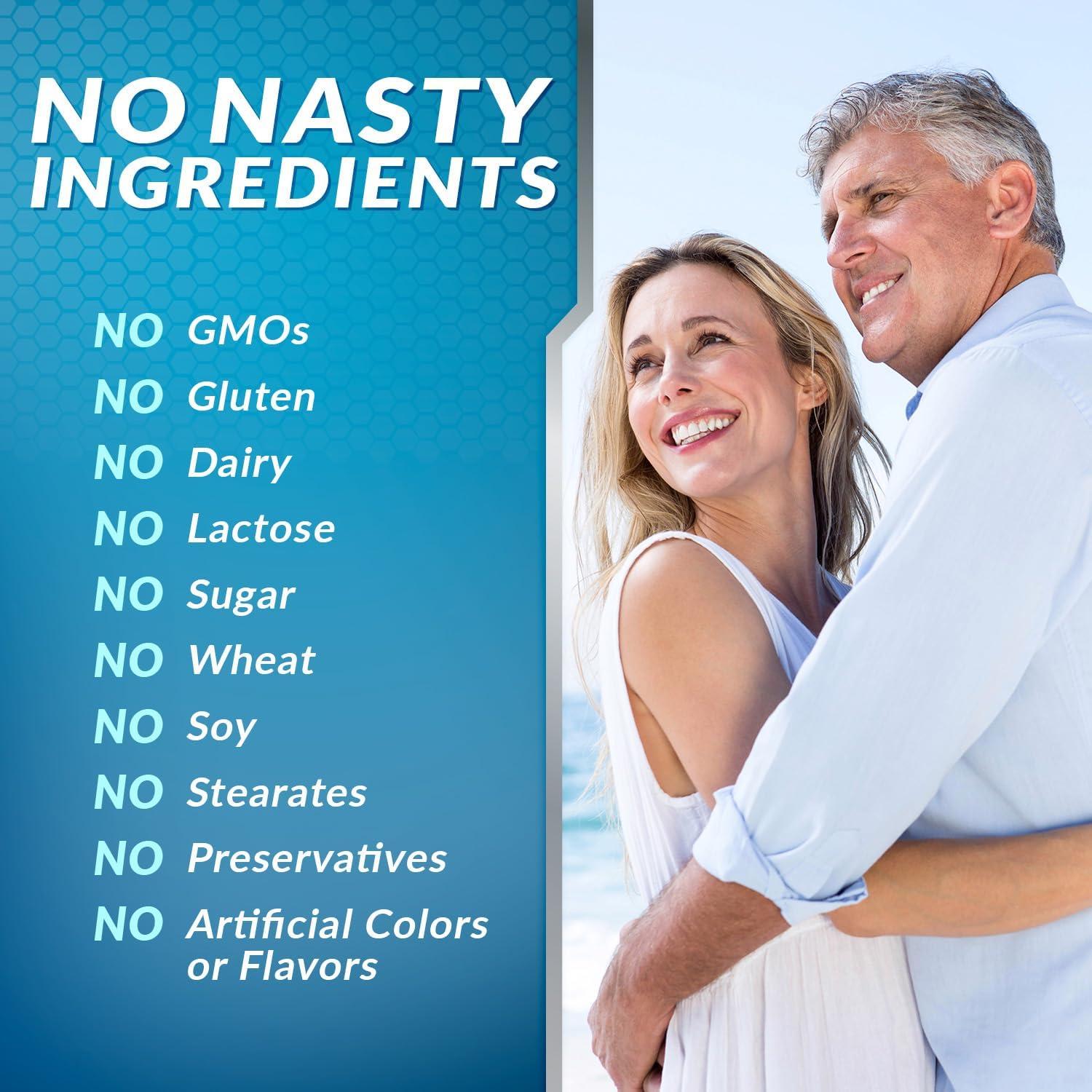 Suplemento de Glucosamina, Condroitina, MSM y Cúrcuma VitaBreeze - 248 Cápsulas