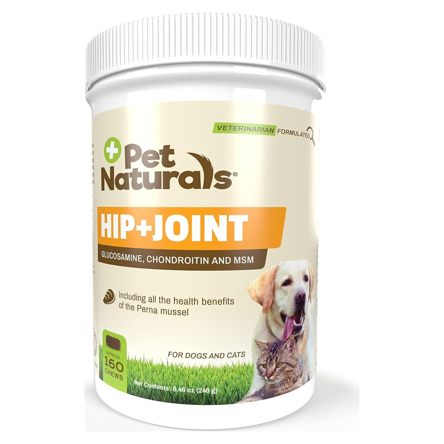 Suplemento Articular Pet Naturals para Perros y Gatos 160 Masticables