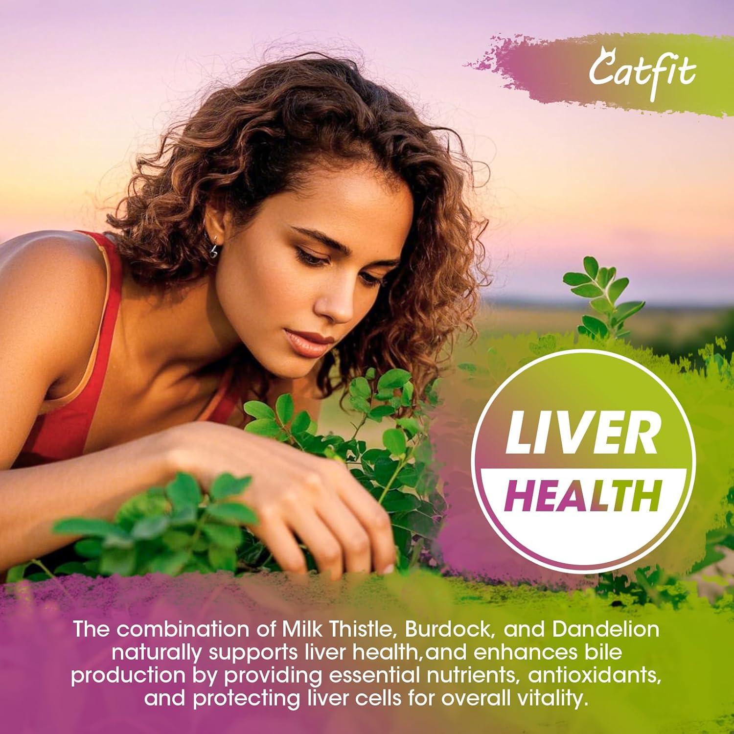 Gotas Líquidas de Moringa Catfit 59 ml - Soporte Hepático y Inmunológico