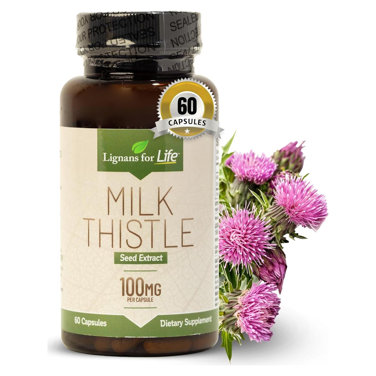 Suplemento Hepático para Perros Lignans for Life 100mg 60 Cápsulas