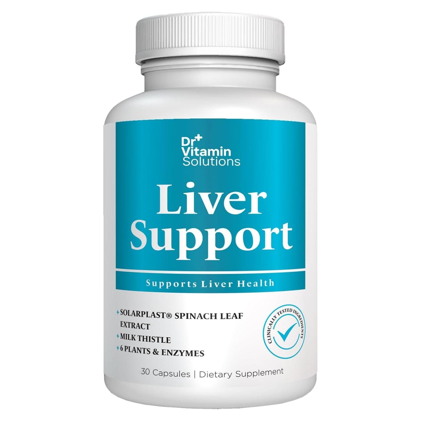 Suplemento Hepático Vegano SOLUCIONES VITAMINICAS DR 30 Cápsulas