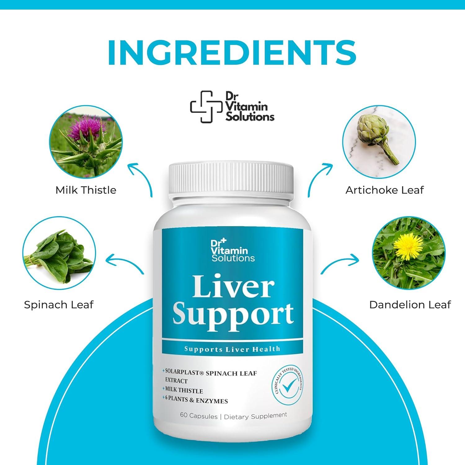 Suplemento Hepático Vegano SOLUCIONES VITAMINICAS DR 30 Cápsulas