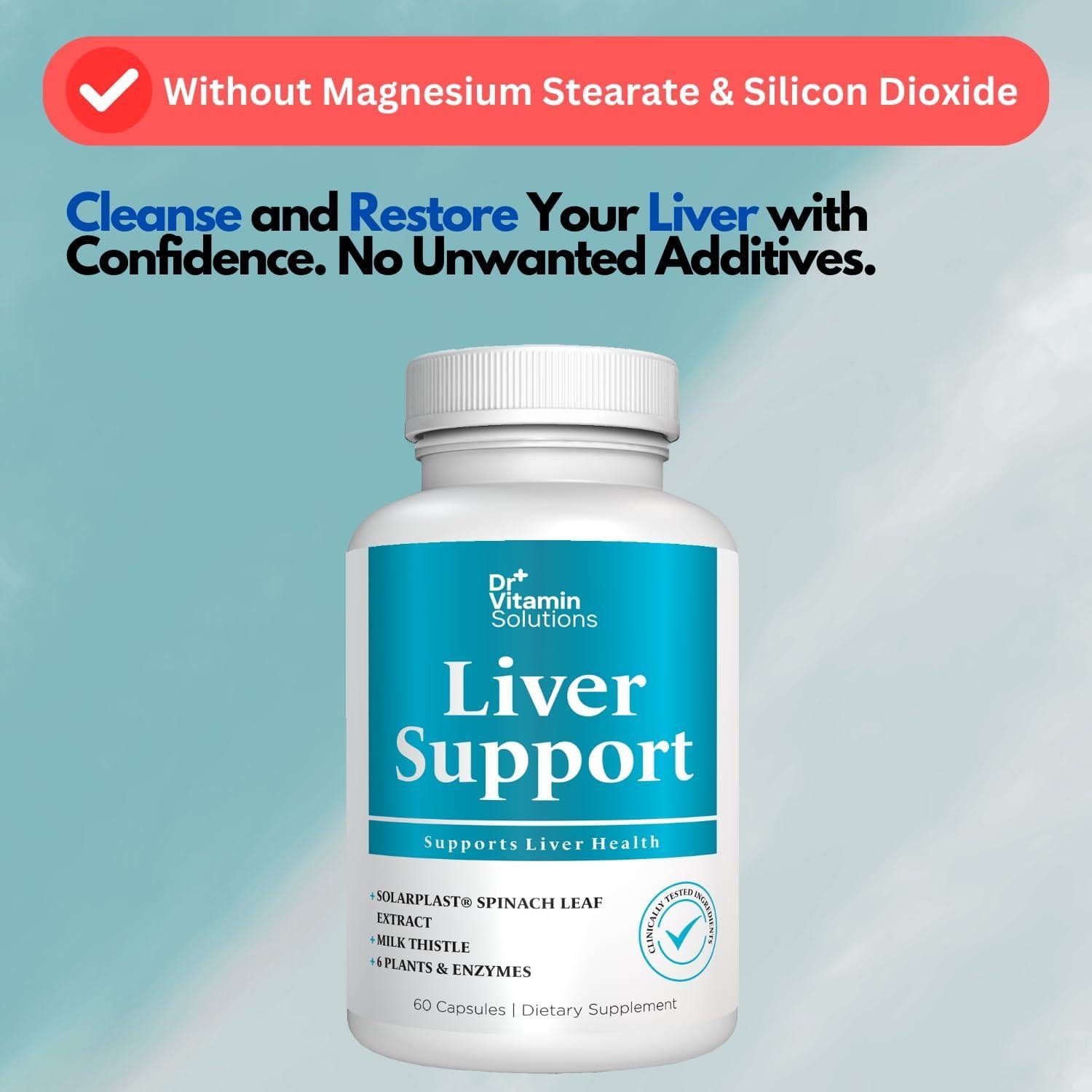 Suplemento Hepático Vegano SOLUCIONES VITAMINICAS DR 30 Cápsulas
