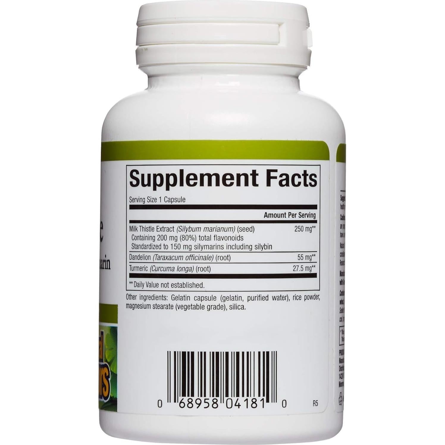 Extracto de Cardo Mariano Natural Factors 250 mg 90 Cápsulas