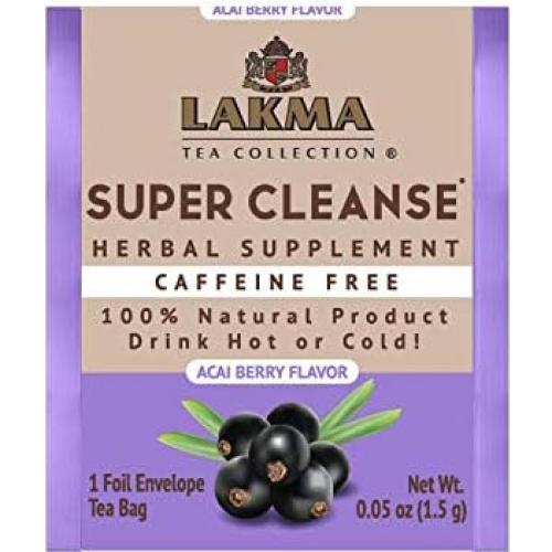 Té Super Cleanse HYLEYS Sabor Acai Berry - 25 Bolsitas