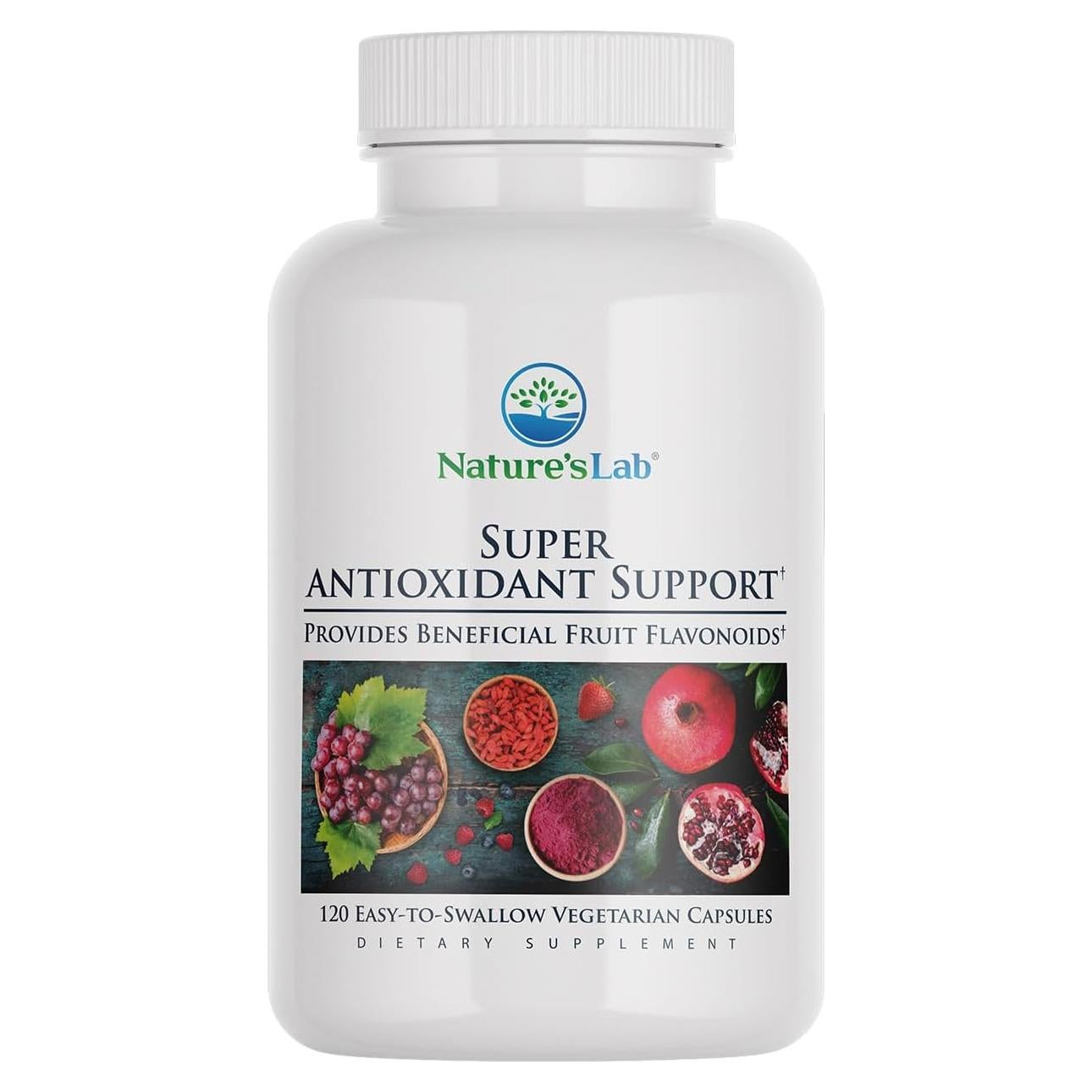 Suplemento Antioxidante Nature's Lab - 120 Cápsulas