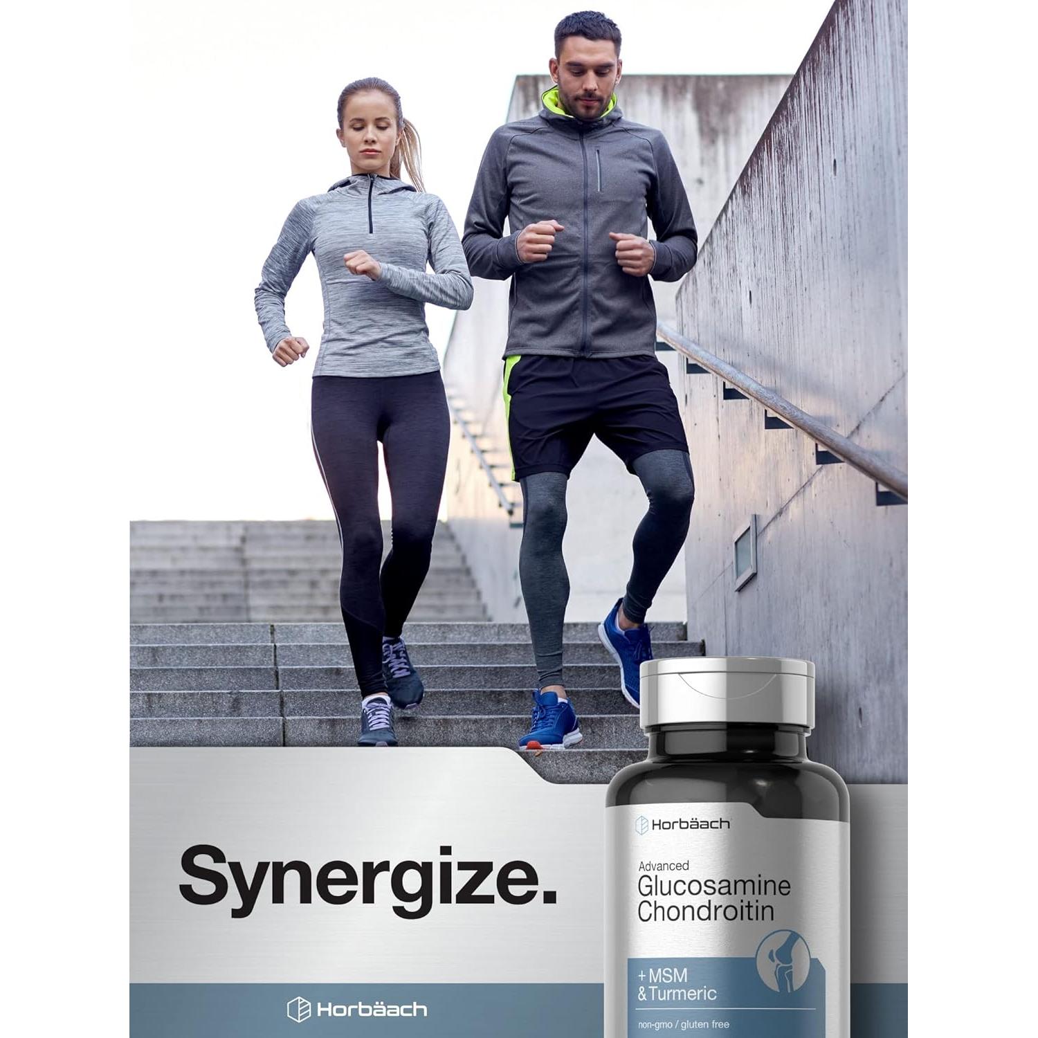 Suplemento Glucosamina Condroitina Horbaach 180 Tabletas