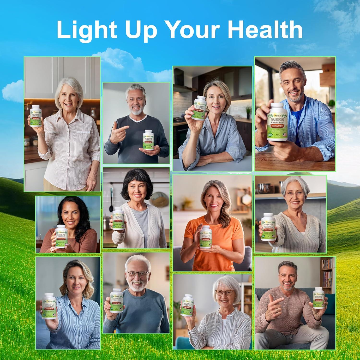 Suplemento Articular aSquared Nutrition 120 Cápsulas Glucosamina