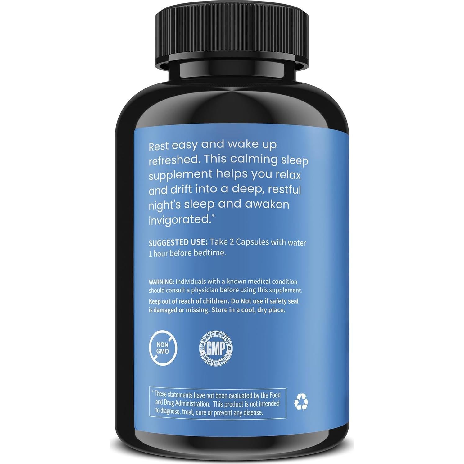 WellPath Rest Suplemento Natural para Dormir 60 Cápsulas