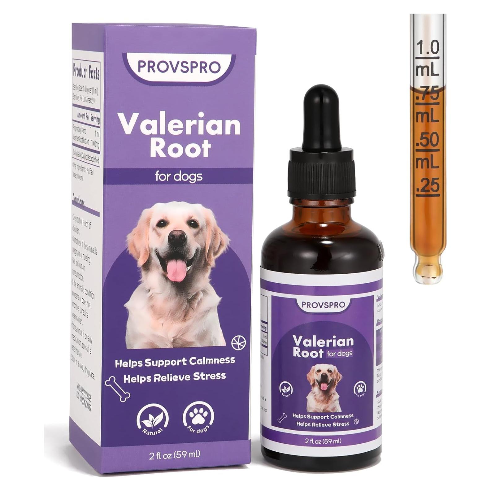 Gotas de Raíz de Valeriana PROVSPRO para Perros 59 ml