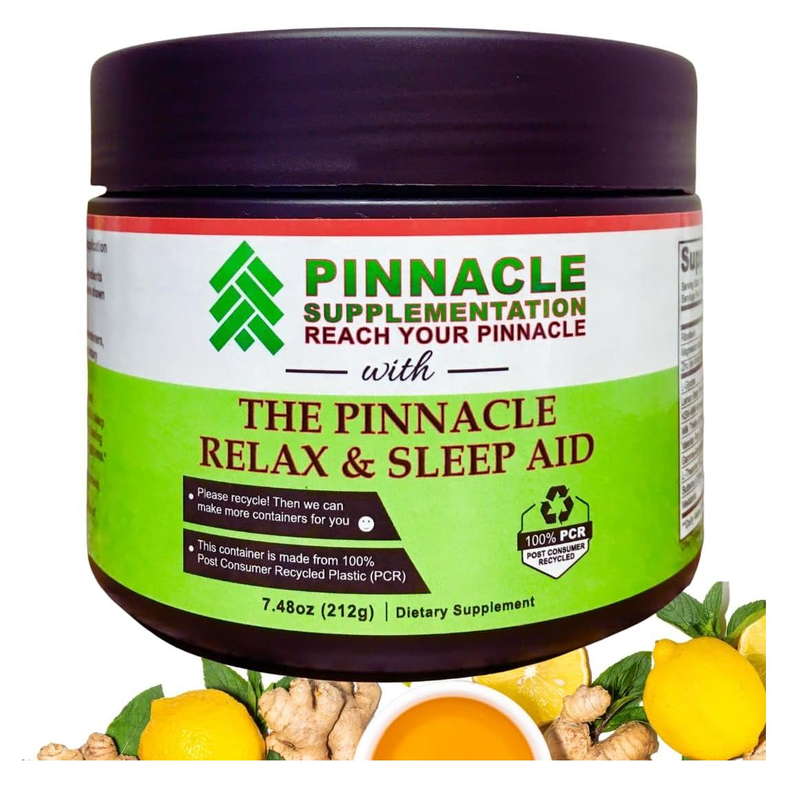 Suplemento de Sueño y Relajación Pinnacle con Melatonina 30 Porciones