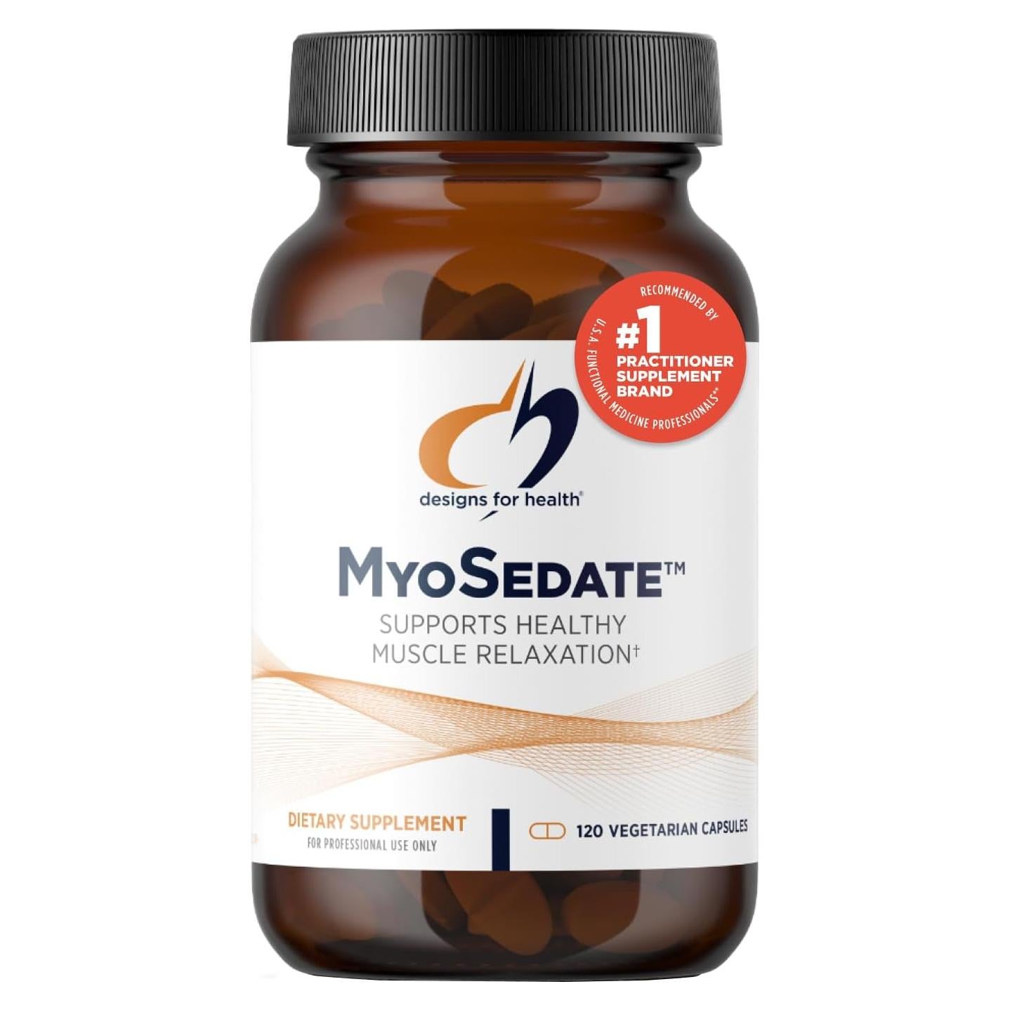 Suplemento de Relajación Muscular MyoSedate - 120 Cápsulas