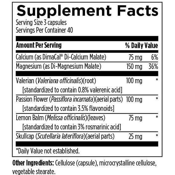 Suplemento de Relajación Muscular MyoSedate - 120 Cápsulas